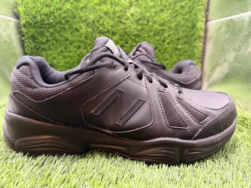 New Balance 519 MX519AB2 Athletic Sneaker Men's 10.5 Black Leather Training Gym